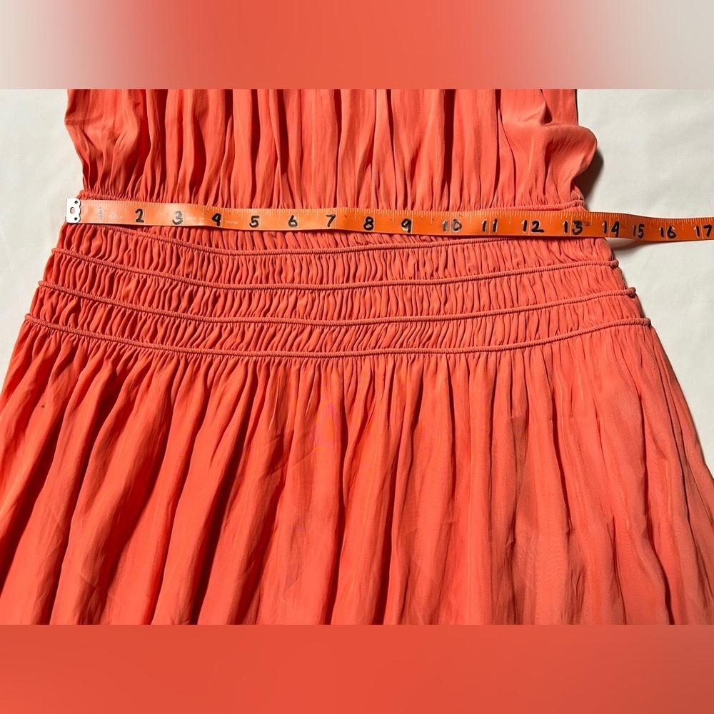 RAMY‎ BROOK Peach Audrey halter neck dress size M - Picture 14 of 15